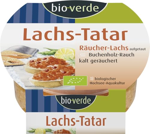 bio-verde Räucherlachs-Tatar (6 x 125 gr) von Bioverde