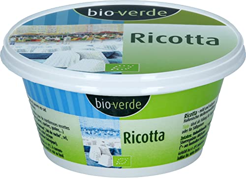 bio-verde Ricotta Italienischer Bio-Molkenkäse (6 x 250 gr) von Bioverde