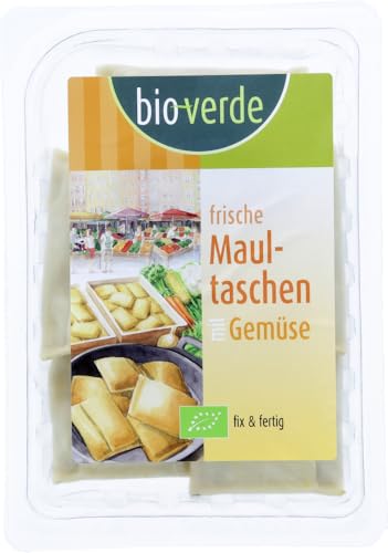 bio-verde Maultaschen mit Gemüse-Füllung (6 x 250 gr) von Bioverde