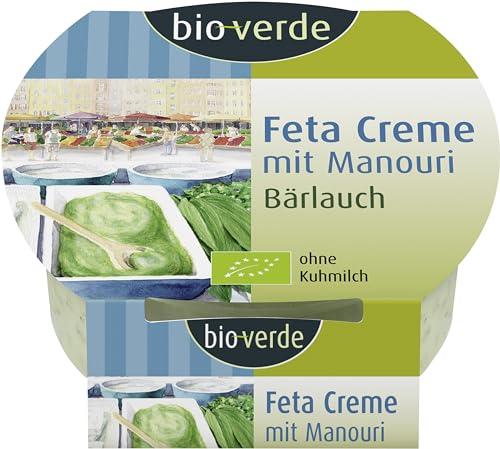 bio-verde Feta-Creme Bärlauch (6 x 125 gr) von Bioverde