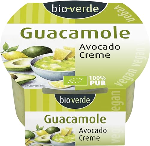 bio-verde Guacamole Avocado-Creme, vegan (6 x 150 gr) von Bioverde