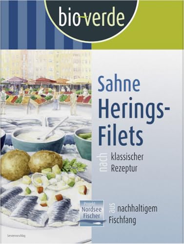 bio-verde Sahne-Herings-Filets (6 x 350 gr) von Bioverde