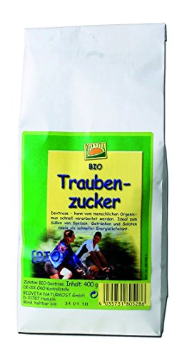 BIOVITA Bio Traubenzucker, 3er Pack (3 x 400 g) von Biovita