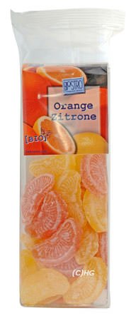 Beron Naturkost Orange-Zitrone Bonbons kbA, 75 g von BioVita