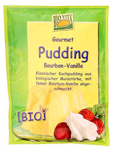 BioVita Bourbon-Vanille-Puddingpulver (38 g) - Bio von Biovita