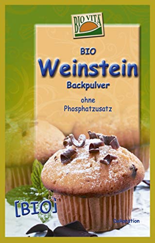 Weinstein Backpulver, 4Portionsbeutel von Biovita