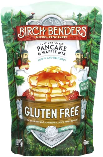 Birch Benders - Pfannkuchen und Waffel mischen Gluten-Freies - 14 Unze. Birch Benders - Pfannkuchen und Waffel mischen Gluten-Freies - 14 Unze. von Birch Benders