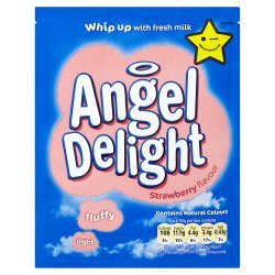 Angel Delight Erdbeere, 59 g, 18 Stück von Birds