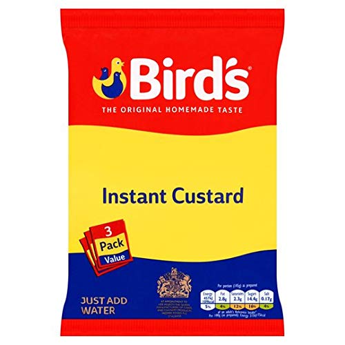 Birds Instant Custard Pack 3 x 75 g von Birds