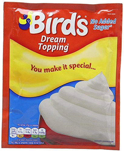 Birds No Added Sugar Dream Topping 33G x 4 by Birds von Birds