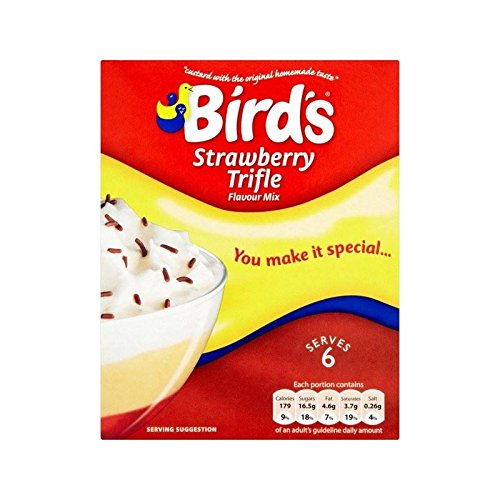 Vogel Kleinigkeit Mix Erdbeere 141G - Packung mit 4 von Birds