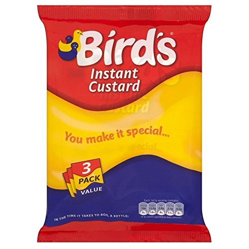 Vogelsofort Custard Mix (3x75g) - Packung mit 6 von Birds