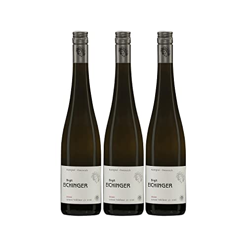 Birgit Eichinger Grüner Veltliner Strass Kamptal DAC Weißwein Wein trocken Österreich I Versanel Paket (3 x 0,75l) von Birgit Eichinger