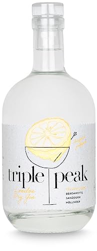 Triple Peak Gin Yellow Label 0.5L - 44% Vol. Bergamotte Sanddorn Holunder - Craft Distillery Piekfeine Brände - produziert in Deutschland Triple Peak Gin Yellow Label 0.5L - 44% Vol. Bergamotte Sanddorn Holunder - Craft Distillery Piekfeine Brände - produziert in Deutschland von Triple Peak