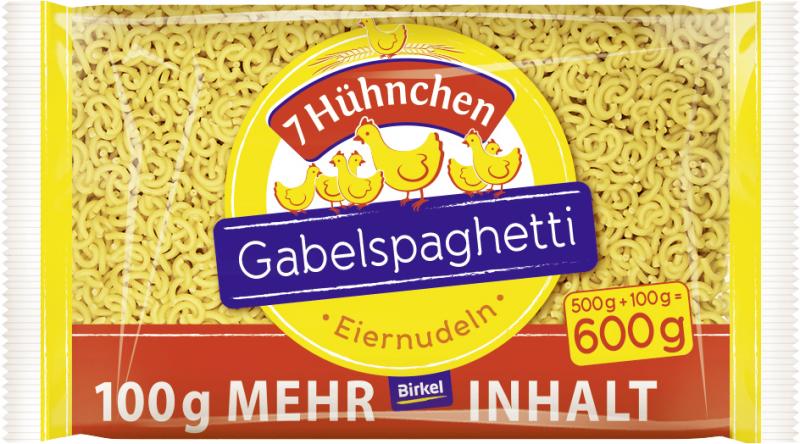 Birkel 7 Hühnchen Eiernudeln Gabelspaghetti von Birkel