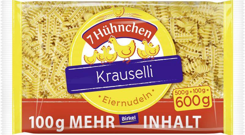 Birkel 7 Hühnchen Eiernudeln Krauselli von Birkel