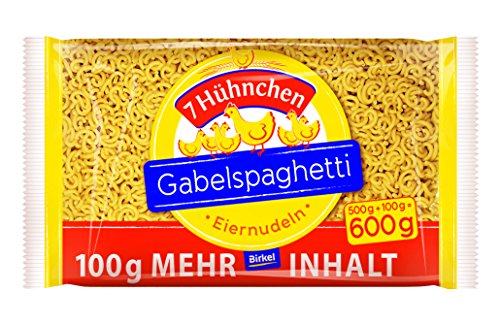 Birkel 7 Hühnchen Gabelspaghetti, 18er Pack (18 x 600 g) von Birkel
