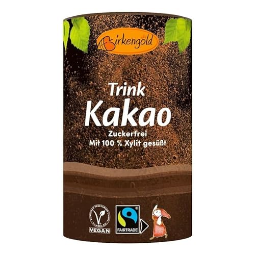 Birkengold Trink-Kakao - 100% Xylit gesüßt, 200g von Birkengold