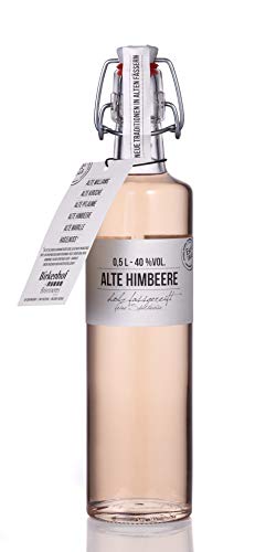 BIRKENHOF Brennerei | Alte Himbeere - feine holzfassgereifte Spirituose | (1 x 0,5l ) - 40 % vol. von Birkenhof Brennerei