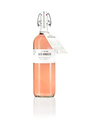 BIRKENHOF Brennerei | Alte Himbeere - feine holzfassgereifte Spirituose | (1 x 1l ) - 40 % vol. von Birkenhof Brennerei