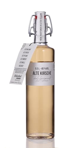 BIRKENHOF Brennerei | Alte Kirsche - feine holzfassgereifte Spirituose | (1 x 0,5l ) - 40 % vol. von Birkenhof Brennerei