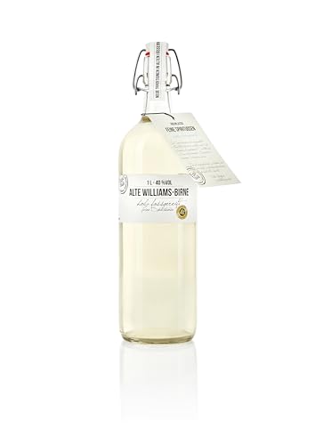 BIRKENHOF Brennerei | Alte Williams Birne - feine holzfassgereifte Spirituose | (1 x 1l ) - 40 % vol. von Birkenhof Brennerei