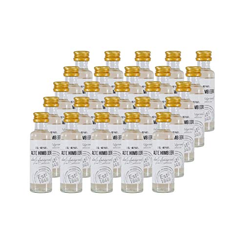 Birkenhof Alte Himbeere Beerenbrand"Mini" (25 x 0,02L) von Sattie