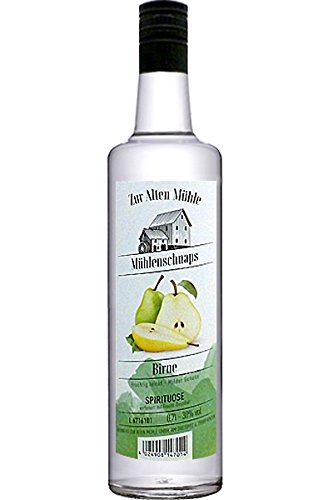 Zur Alten Mühle Mühlenschnaps Birne Spirituose verfeinert mit Frucht Destillat 0,7 Liter Zur Alten Mühle Mühlenschnaps Birne Spirituose verfeinert mit Frucht Destillat 0,7 Liter von Birne