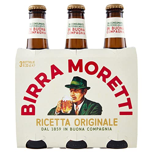 Birra Moretti Bier 24 Flaschen (24 x 0.33 l) von Birra Moretti
