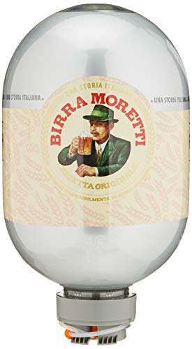 Birra Moretti Helles Bier, 8 l Fass von Birra Moretti