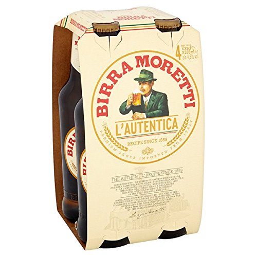 Birra Moretti Premium Lager 4 x 330CL (Packung mit 6 x 4x330ml) von Birra Moretti