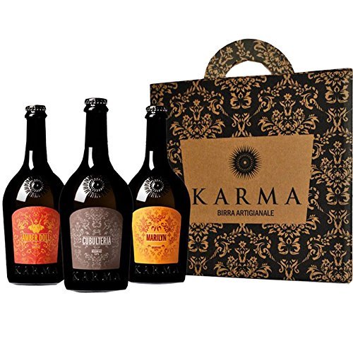 Craft Beer-Geschenk-Idee Karma (drei Flaschen 75 cl) von Birrificio Karma