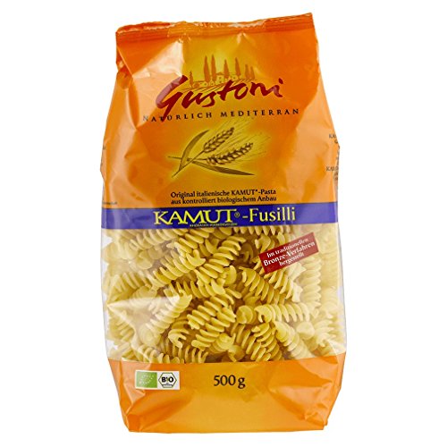 Gustoni Bio KAMUT-Fusilli, bronze (6 x 500 gr) von Birsppy