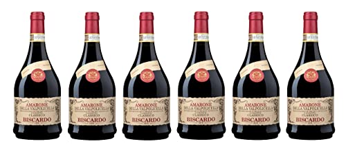6x 0,75l - Biscardo - Amarone della Valpolicella Classico D.O.C.G. - Veneto - Italien - Rotwein trocken von Biscardo Vini