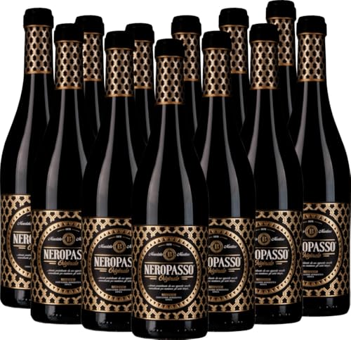 Neropasso Rosso Veneto IGT Biscardo Rotwein 12 x 0,75l VINELLO - 12 x Weinpaket inkl. kostenlosem VINELLO.weinausgießer Neropasso Rosso Veneto IGT Biscardo Rotwein 12 x 0,75l VINELLO - 12 x Weinpaket inkl. kostenlosem VINELLO.weinausgießer von Biscardo