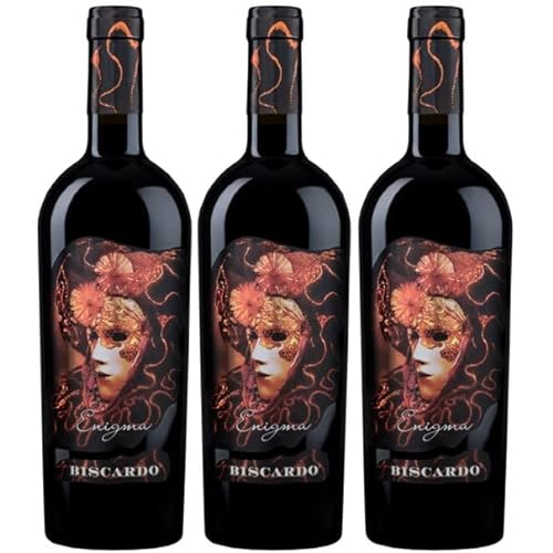 Rotweine aus Italien • Biscardo Enigma Rubicone Sangiovese (3 x 0,75 l) von Biscardo