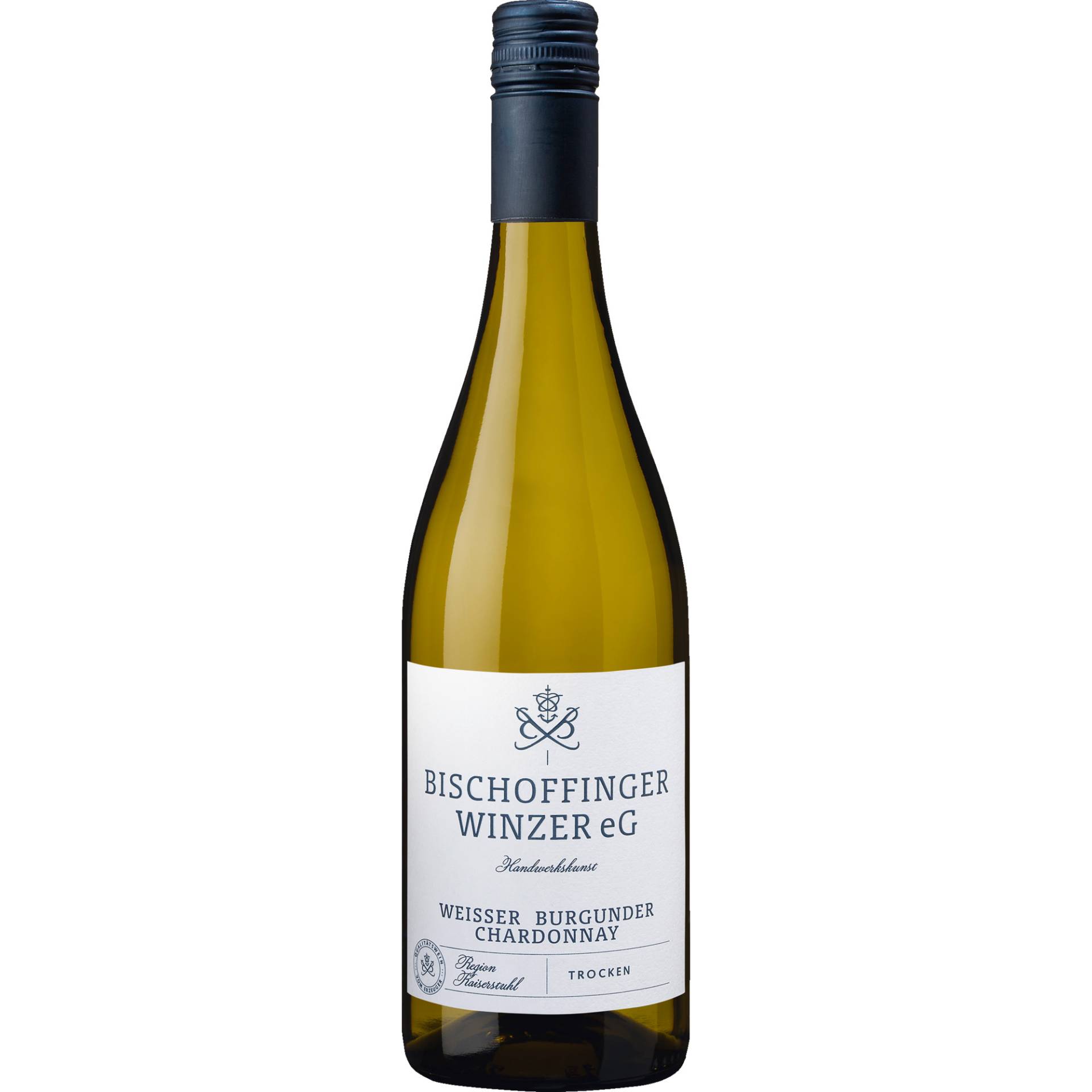 Bischoffinger Weißer Burgunder Chardonnay QbA, Trocken, Baden, Baden, Weißwein Bischoffinger Weißer Burgunder Chardonnay QbA, Trocken, Baden, Baden, Weißwein von Bischoffinger Winzer eG