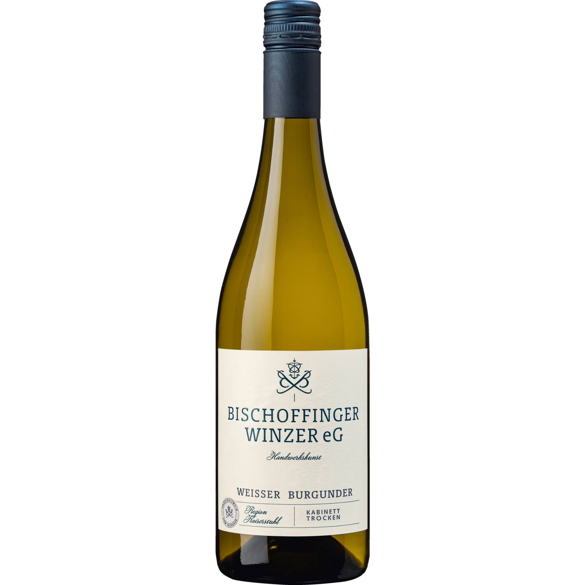 Bischoffinger Weißer Burgunder Kabinett, Trocken, Baden, Baden, 2023, Weißwein Bischoffinger Weißer Burgunder Kabinett, Trocken, Baden, Baden, 2023, Weißwein von Bischoffinger Winzer eG