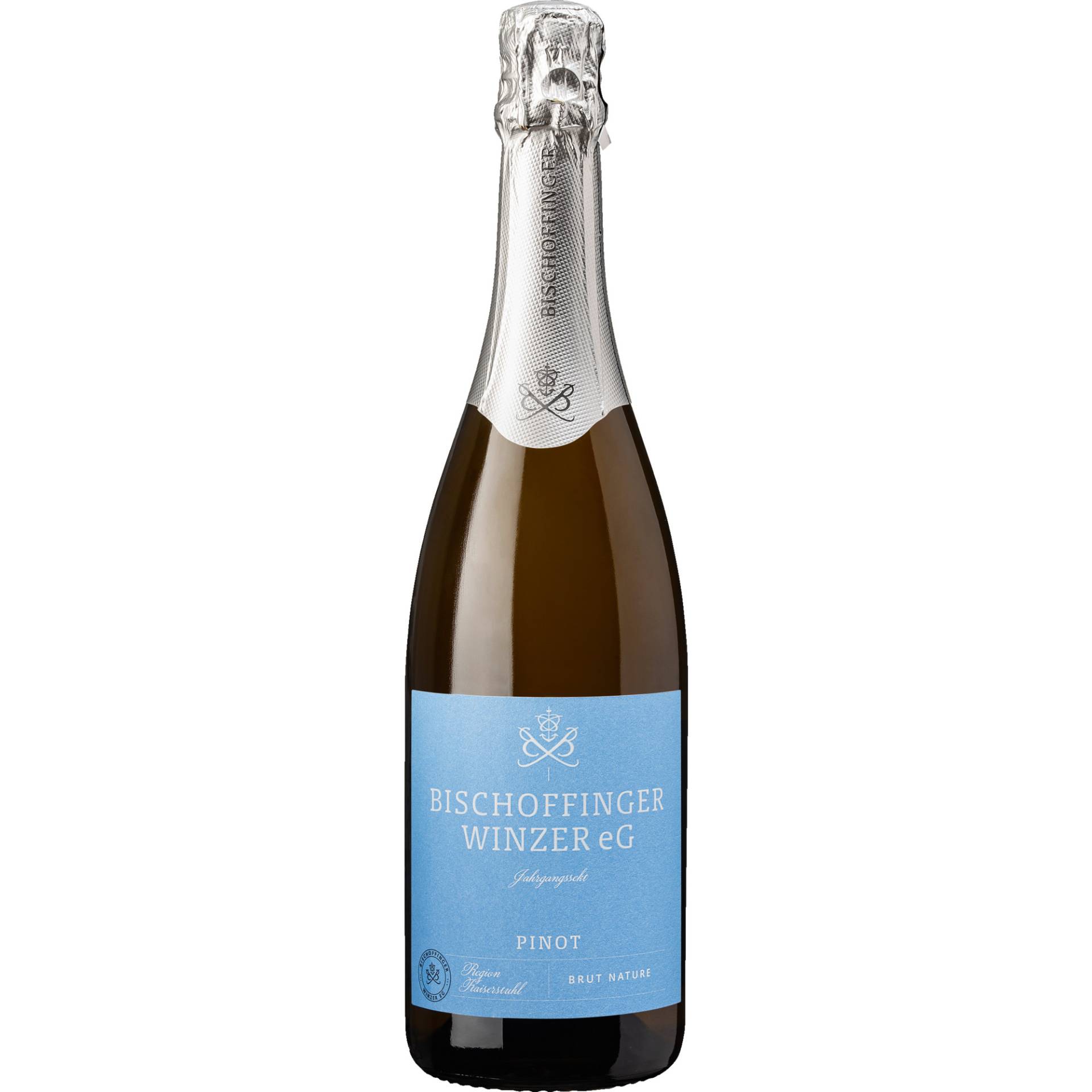 Bischoffinger Winzer Pinot Jahrgangsekt, Brut Nature, Baden, Baden, 2023, Schaumwein Bischoffinger Winzer Pinot Jahrgangsekt, Brut Nature, Baden, Baden, 2023, Schaumwein von Bischoffinger Winzer eG