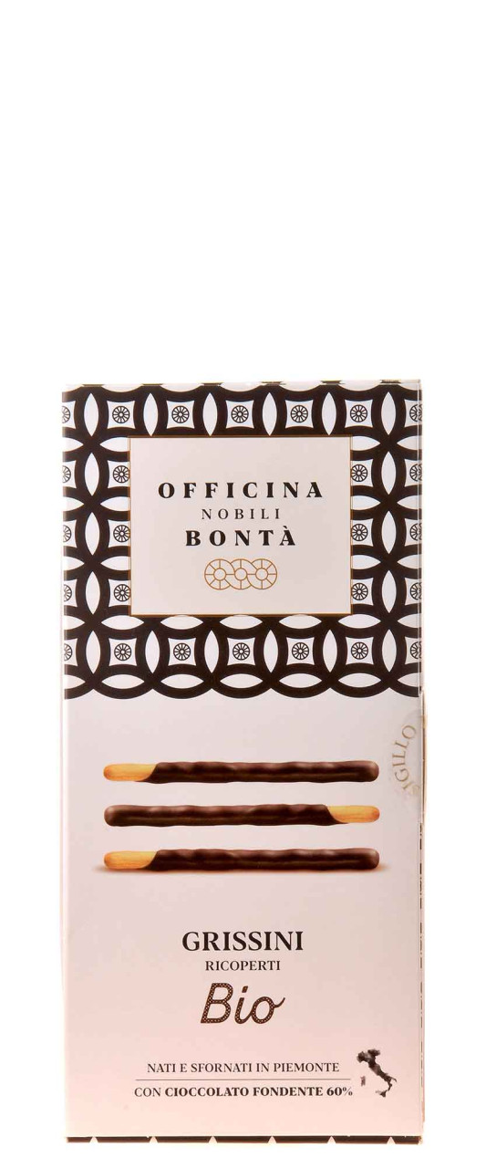 Officina Nobili Bonta Grissini Ricoperti Bio 150g Officina Nobili Bonta Grissini Ricoperti Bio 150g von Biscottificio Roero s.r.l