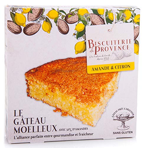 Delice de l'amandier glutenfreie provenzalische Kuchenspezialität mit Zitrone und Mandel, 1er Pack (1 x 240 g) von Biscuiterie de Provence
