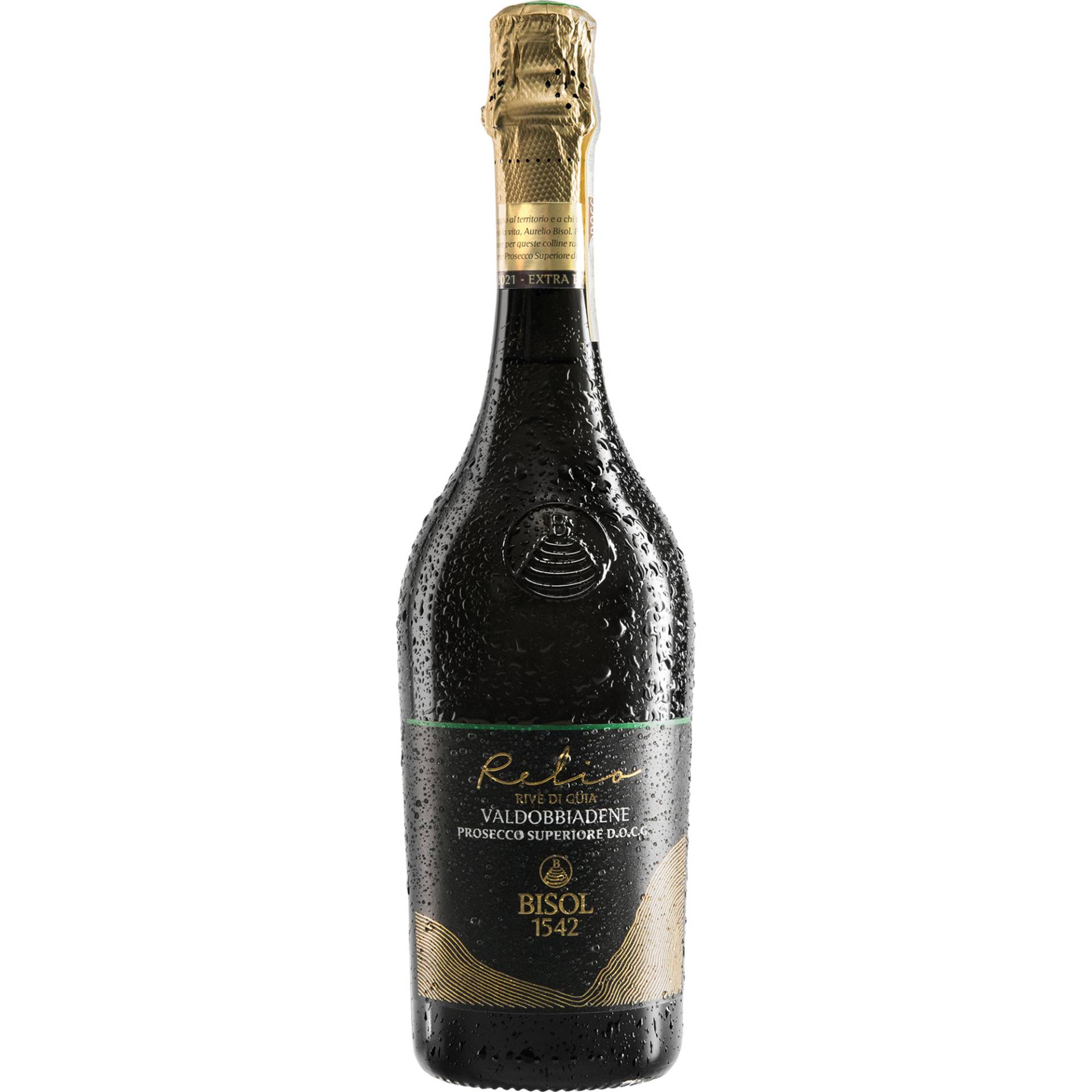 Relio Rive di Guia Prosecco Superiore, Prosecco Superiore DOCG, Venetien, 2022, Schaumwein Relio Rive di Guia Prosecco Superiore, Prosecco Superiore DOCG, Venetien, 2022, Schaumwein von Bisol Desiderio & Fegli S.R.L, IT-31049 S. Stefano