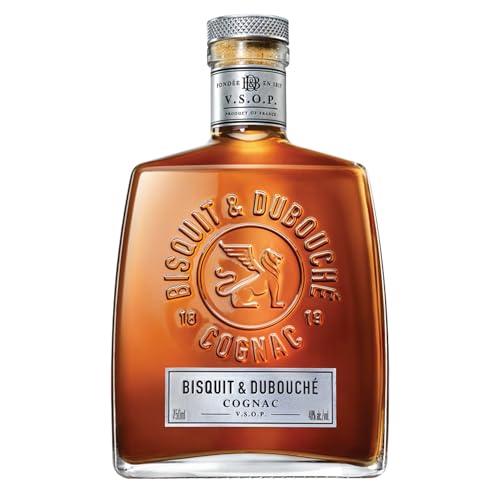 BISQUIT V.S.O.P., Brandy - Cognac Very Superior Old Pale aus dem Hause Bisquit & Dubouché - 4 Jahre in französischen Eichenfässern gelagert - 1 x 0,7 l von Bisquit