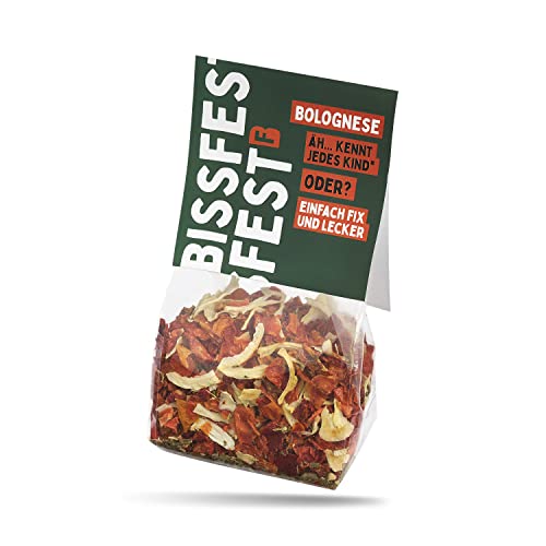 bissfest Bolognese Mix (12x80g) - Original aus Italien zum Verfeinern von Saucen für Pasta & Lasagne von Bissfest