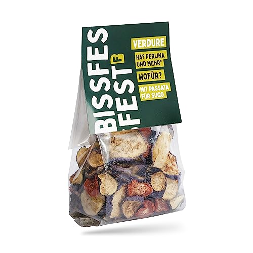 bissfest Verdure Gewürz (3 x 60g) – Italienische Gewürzmischung nach original italienischem Rezept aus der Gewürz Manufaktur in den Abruzzen - Für deinen vollen Pasta Genuss - Vegan - MHD: 30.04.2024 von Bissfest