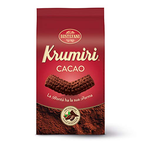 Bistefani Krumiri al cacao Kekse mit Kakao biscuits cookies 300g sehr feiner Kakao 100% Italienische Kekse von Bistefani