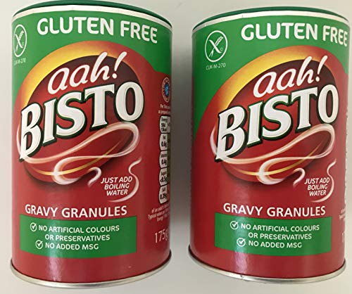 Bisto Glutenfreies Saucen-Granulat, Multipack, 175 g, geeignet für Vegetarier und Zöliaks von Bisto