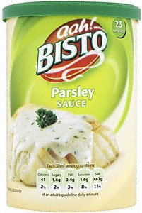 Bisto Parsley Sauce Granulat 200g - Helle Soße mit Petersilie von Bisto