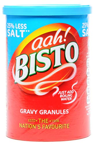 Bisto Soßenauswahl (Granulat reduziertes Salz Rind 2 x 170g) von Bisto