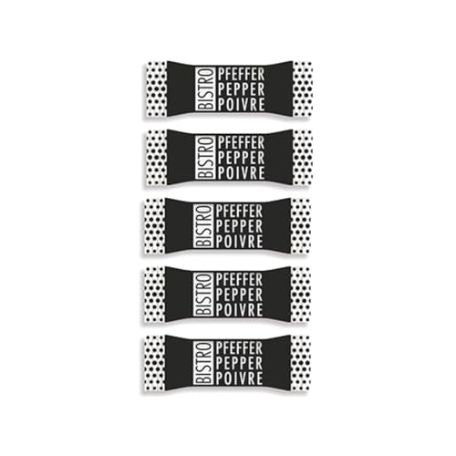 BISTROPFEFFER 1000 Sticks x 0,2g Pfeffer schwarz | Nachhaltige Verpackung BISTROPFEFFER 1000 Sticks x 0,2g Pfeffer schwarz | Nachhaltige Verpackung von Bistromarkt